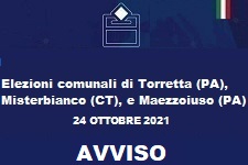 JPG Elezioni Torretta, Misterbianco e Mezzoiusio. AVVISO